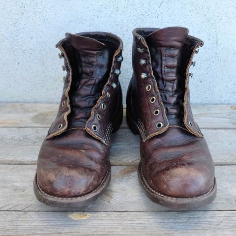Red Wing Blacksmith in S.B. Foot Briar Oil Slick