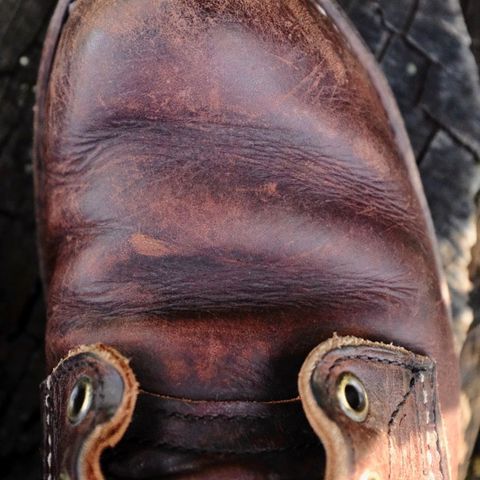 Red Wing Blacksmith in S.B. Foot Briar Oil Slick