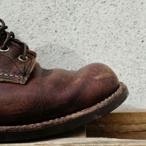 Red Wing Blacksmith in S.B. Foot Briar Oil Slick