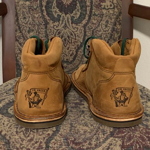 Jim Green African Ranger Barefoot Boot in Fudge Crazy Horse