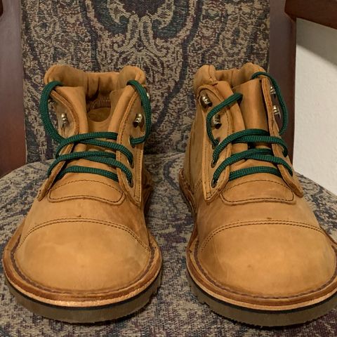 Jim Green African Ranger Barefoot Boot in Fudge Crazy Horse