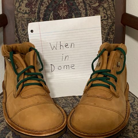 Jim Green African Ranger Barefoot Boot in Fudge Crazy Horse