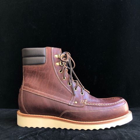 Grant Stone Field Boot in Seidel Walnut Bison