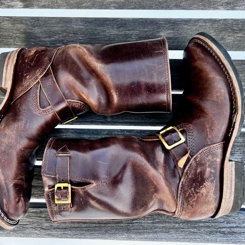 Wesco Boss Engineer Boot in Maryam Muschio Horsebutt