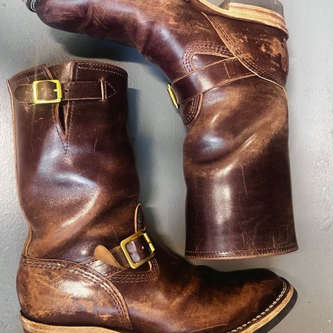 Wesco Boss Engineer Boot in Maryam Muschio Horsebutt