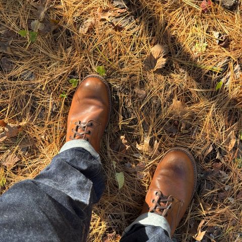 Red Wing Beckman in S.B. Foot Cigar Featherstone