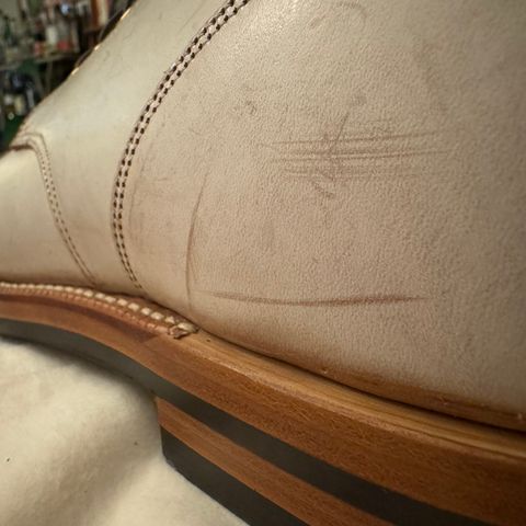 Grant Stone Garrison Boot in Conceria Walpier Ghost Buttero