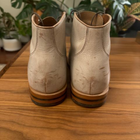 Grant Stone Garrison Boot in Conceria Walpier Ghost Buttero