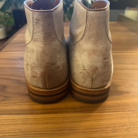 Grant Stone Garrison Boot in Conceria Walpier Ghost Buttero