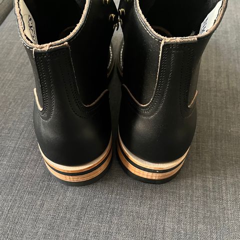 Nicks Free Range in Wickett & Craig Black Oiled Latigo