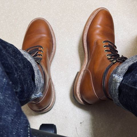 Grant Stone Diesel Boot in Badalassi Carlo Saddle Tan Minerva