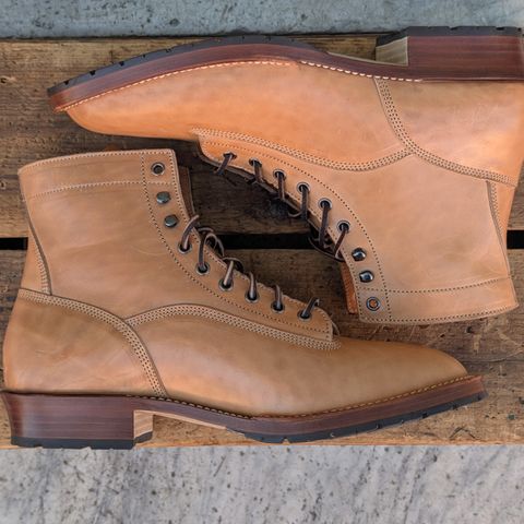 Jakkrabbits Ivories Boot in Maryam Natural Horsebutt