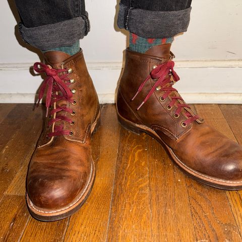 Red Wing Blacksmith in S.B. Foot Copper Rough and Tough
