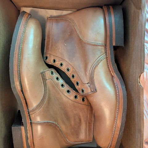 Oak Street Bootmakers Storm Boot in Horween Natural Chromexcel