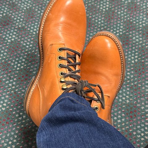 Grant Stone Diesel Boot in Horween Tan Essex