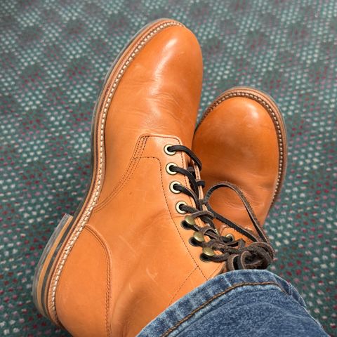 Grant Stone Diesel Boot in Horween Tan Essex
