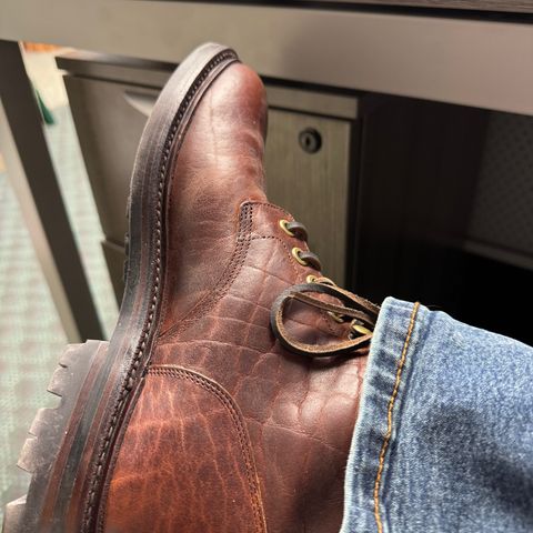 Grant Stone Diesel Boot in Seidel Walnut Bison
