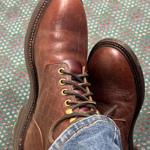 Grant Stone Diesel Boot in Seidel Walnut Bison