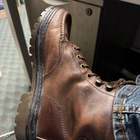 Timberland Moc Toe Boot in Unknown Leather