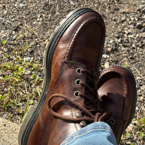 Timberland Moc Toe Boot in Unknown Leather