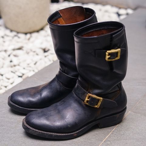 Fortis Yudistira Engineer Boots in Indonesian Black Teacore