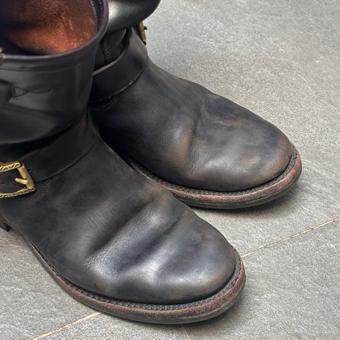 Fortis Yudistira Engineer Boots in Indonesian Black Teacore