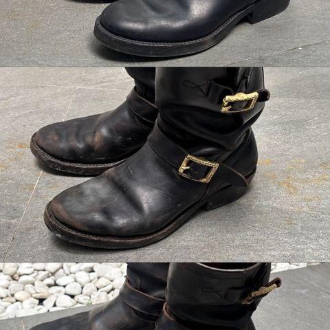 Fortis Yudistira Engineer Boots in Indonesian Black Teacore