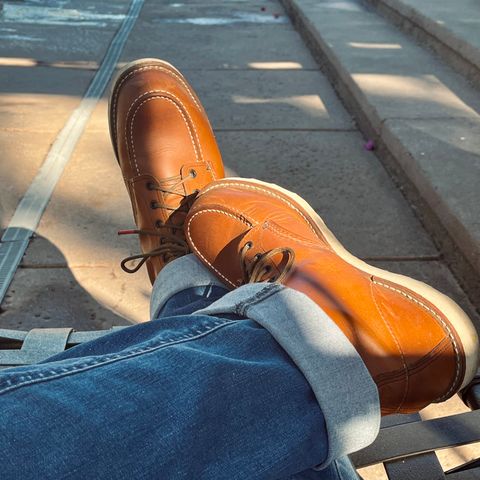 Red Wing 6-Inch Classic Moc in S.B. Foot Oro-Iginal