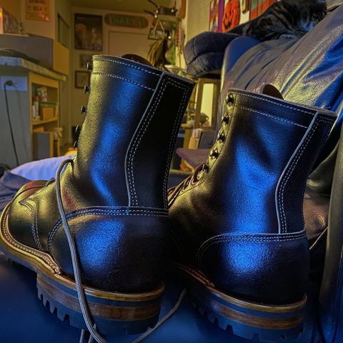 Truman Cap Toe Boot in Horween Java Waxed Flesh
