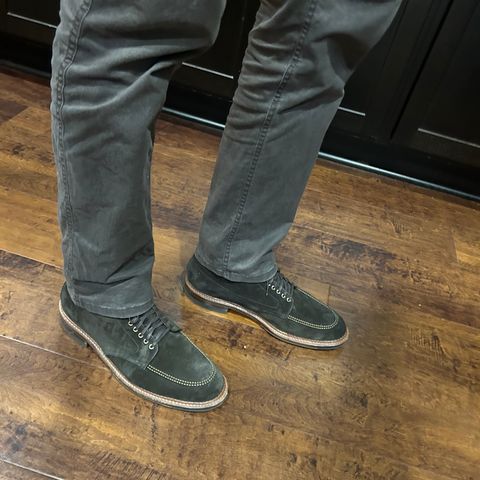 Alden Indy Boot in Dark Brown Suede