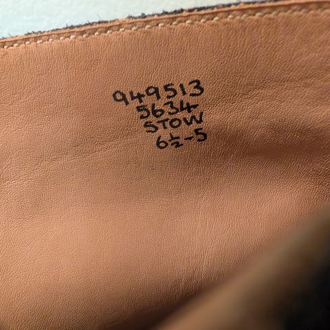Tricker's Stow Lightweight in C.F. Stead Winter Smoke Repello Suede