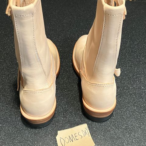 KIND 1930s Engineer Boots in Italian Veg-Tanned Leather