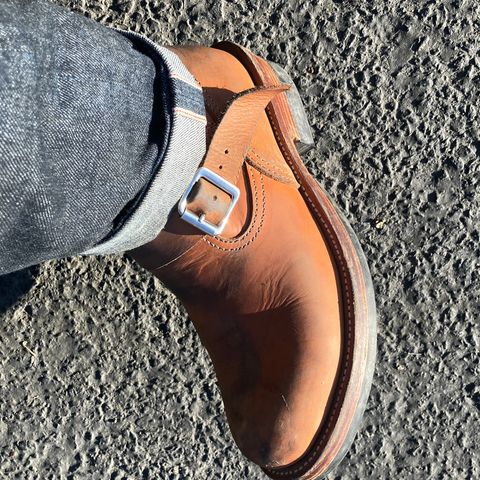 KIND 1930s Engineer Boots in Italian Veg-Tanned Leather