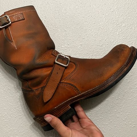KIND 1930s Engineer Boots in Italian Veg-Tanned Leather