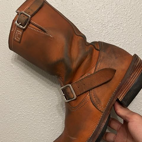 KIND 1930s Engineer Boots in Italian Veg-Tanned Leather