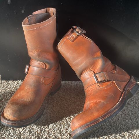KIND 1930s Engineer Boots in Italian Veg-Tanned Leather