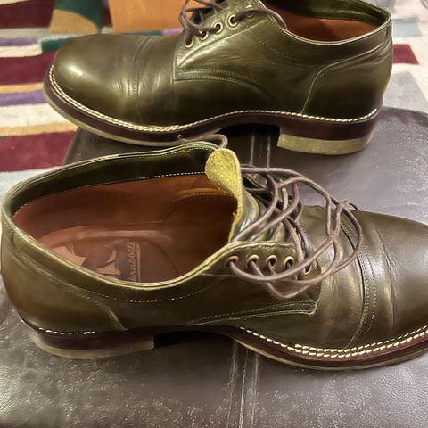 Jakkrabbits Derby Shoes in Badalassi Carlo Oliva Minerva