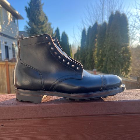 Viberg Service Boot BCT in Maryam Black Teacore Horsebutt