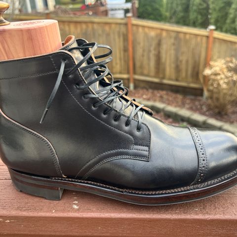 Viberg Service Boot BCT in Maryam Black Teacore Horsebutt