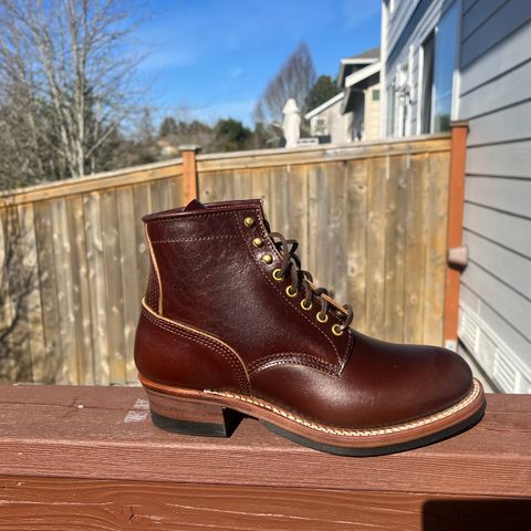 John Lofgren Steel Gang in Shinki Dark Brown Horsebutt