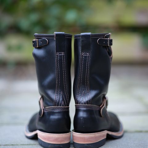 Wesco Boss Engineer Boot in Horween Black Chromexcel