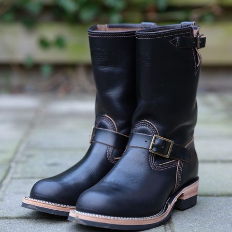 Wesco Boss Engineer Boot in Horween Black Chromexcel