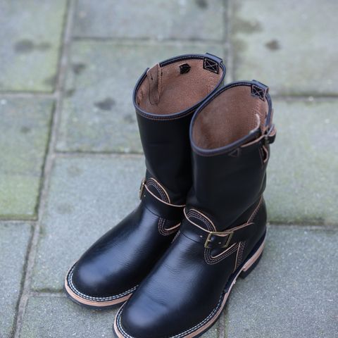 Wesco Boss Engineer Boot in Horween Black Chromexcel