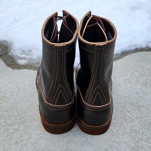 Nicks Lace To Toe in Horween Brown Waxed Flesh