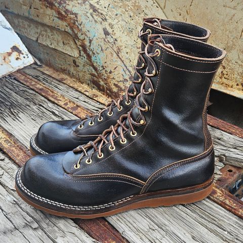 Nicks Lace To Toe in Horween Brown Waxed Flesh