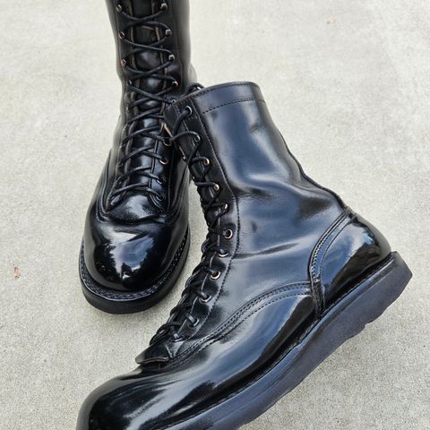 Nicks Lace To Toe in Horween Black Chromexcel