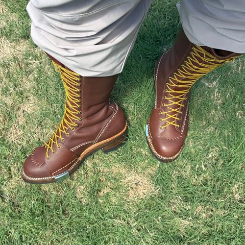 Wesco Highliner in Seidel Walnut Oil Tan