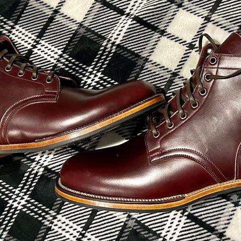 Viberg Service Boot in Horween Color 8 Chromexcel