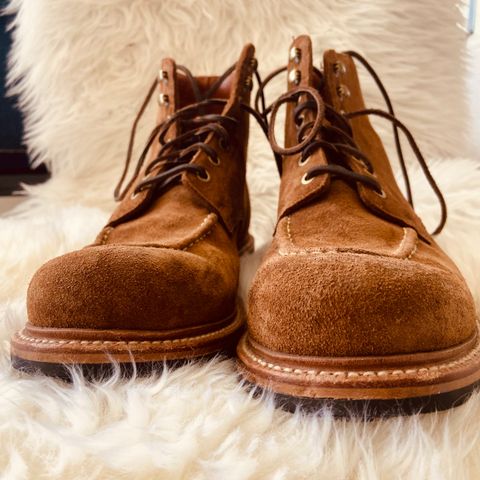 Grant Stone Brass Boot in Snuffe Reverse kudu