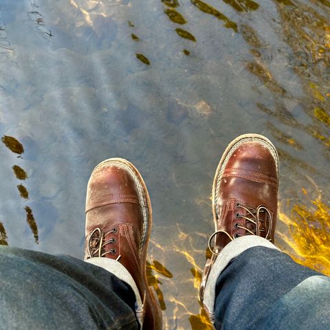 Nicks MTO in Horween Tan Waxed Flesh